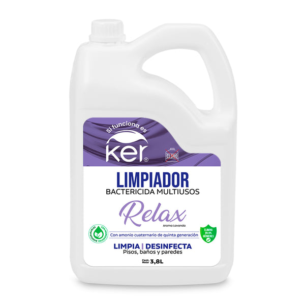 Limpiador Bactericida Multiusos| Aroma Lavanda 3.78 Litros