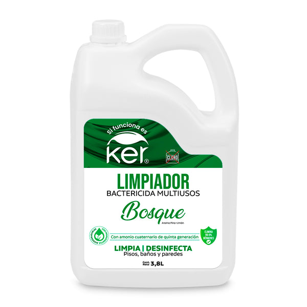 Limpiador Bactericida Multiusos Bosque | Aroma Pino Limón 3.78 Litros